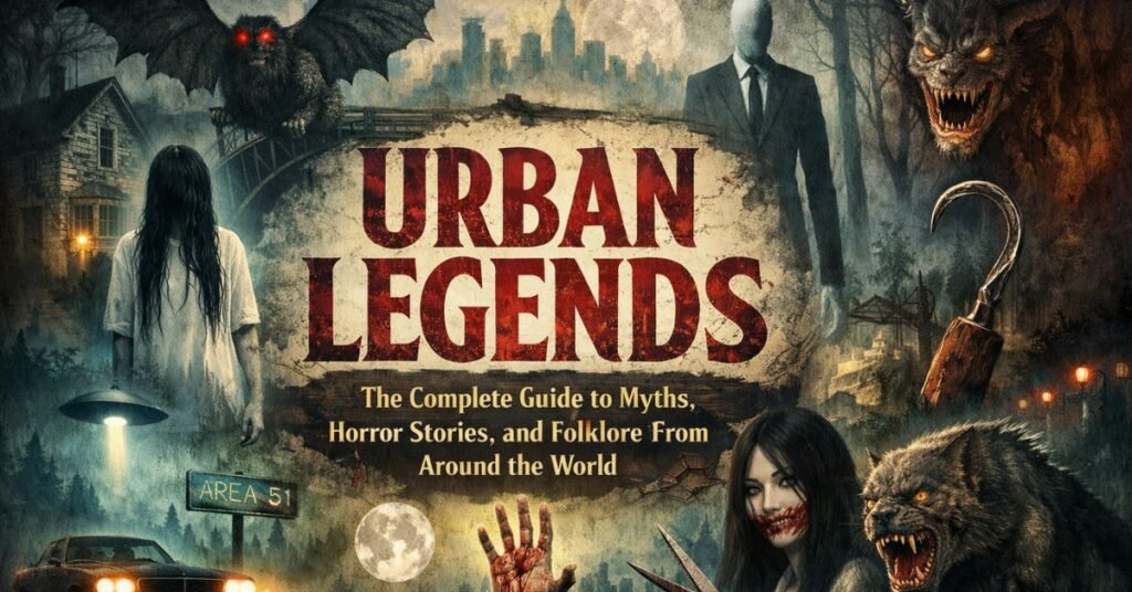 Urban Legends: The Complete Guide to Myths, Horror Stories, and Folklore from Around the World urban legends
