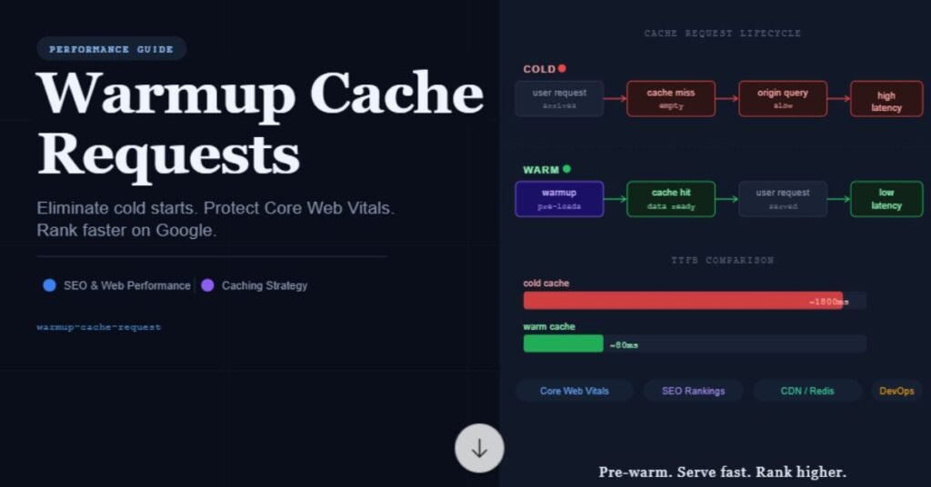 warmup cache request
