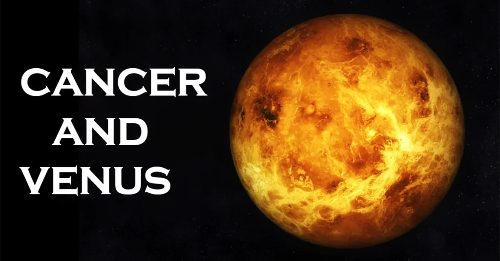 cancer and venus