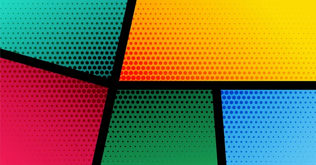 comic book color palette